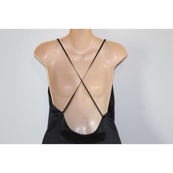 NWT LilySilk Perfect Party Ready Silk Slip Dress Black Lily Silk XS 0 2 H14176 - Picture 9 of 16